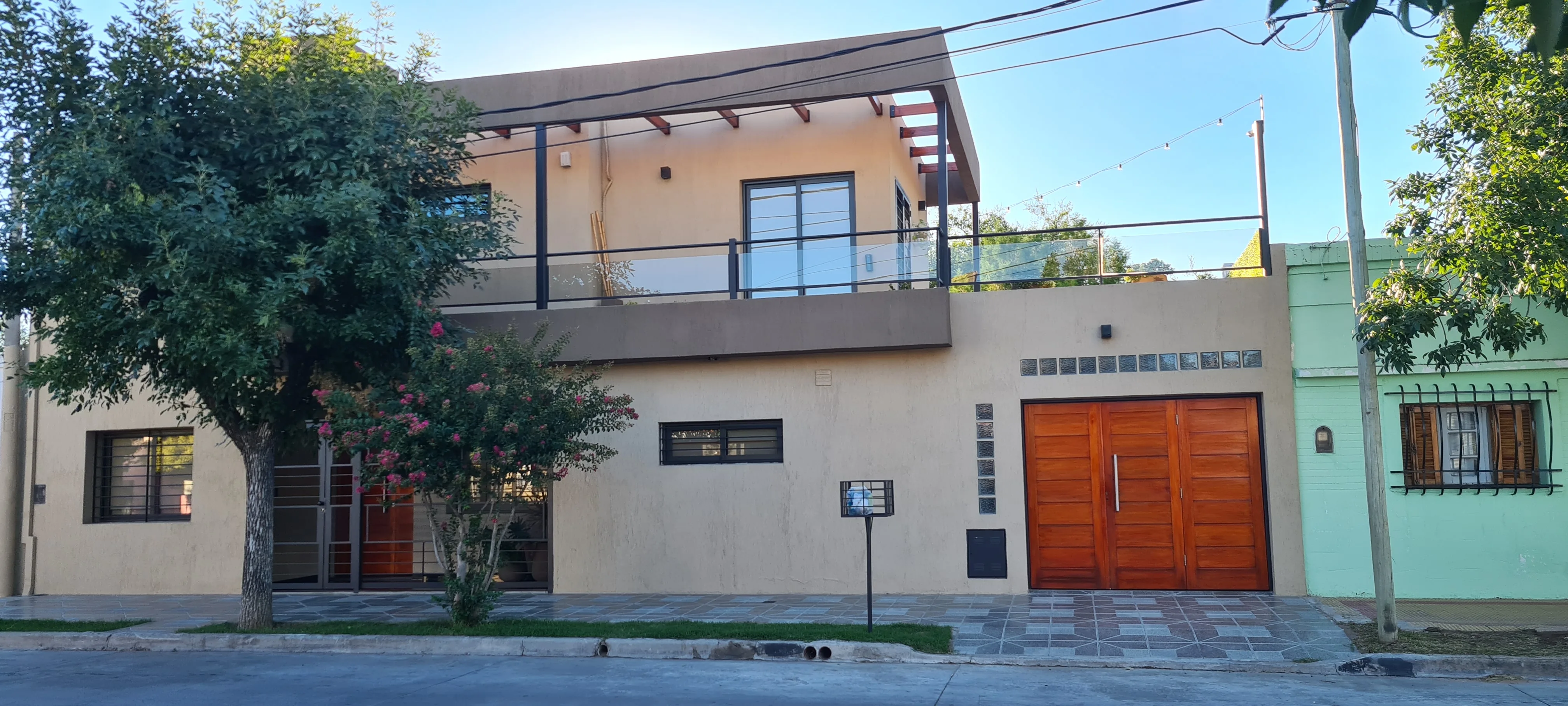 Vivienda en sistema Cassaforma, vista nocturna